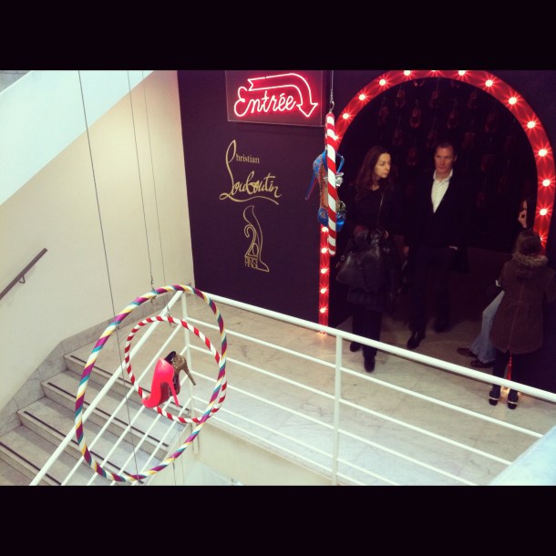 Christian Louboutin at the Design Museum