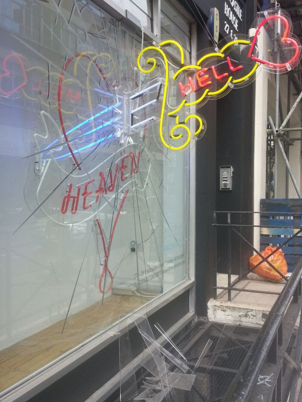 Chris Bracey at Scream Gallery in Soho