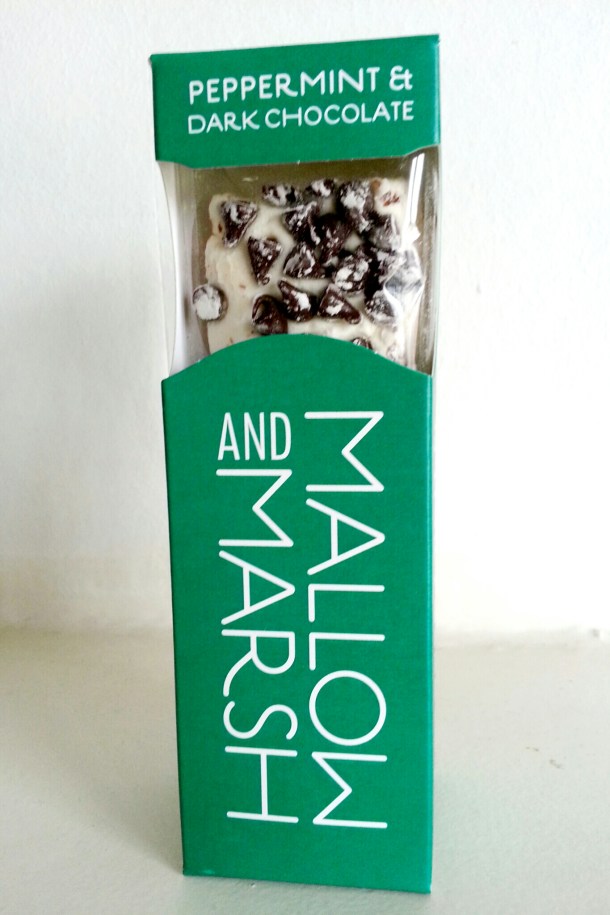mallow and marsh peppermint and dark chocolate