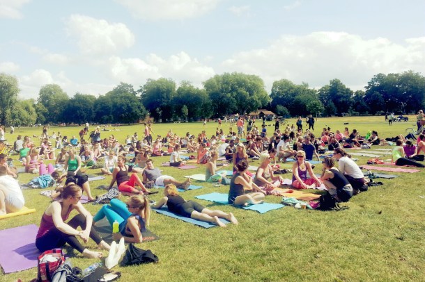 yogahaven flashmob 1