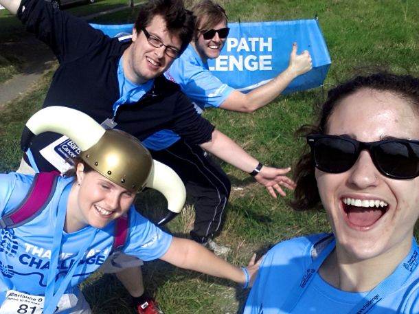 Thames Path Challenge for Barts Cancer Institute 07