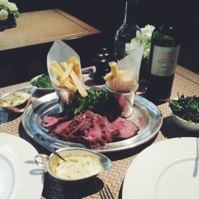 Dining out at One Canada&nbsp;Square