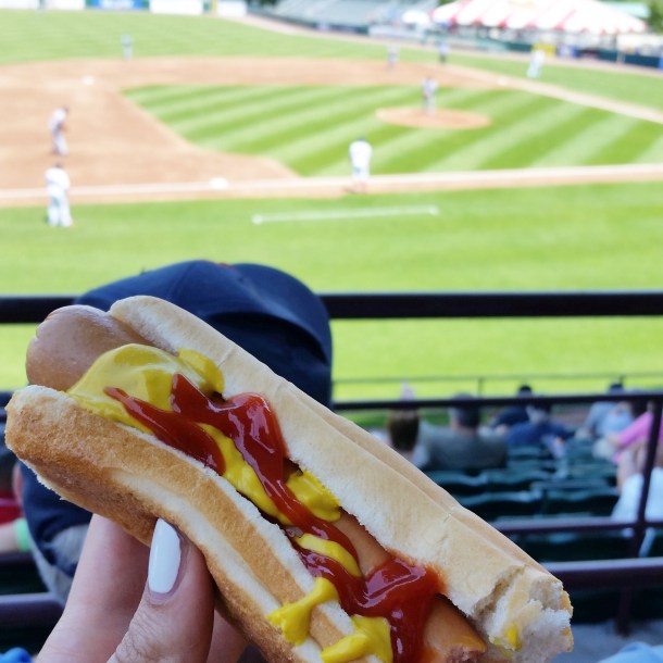 Pawtucket - Hot Dog at Pawtucket Red Sox