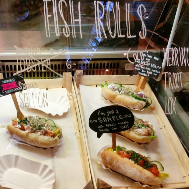 11 Fish Rolls at Markthalle Neun