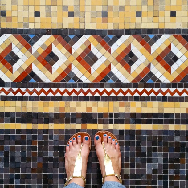 4 Tiles at the Neues Museum
