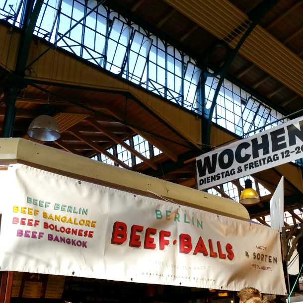 9 Berlin Beef Balls at Markthalle Neun
