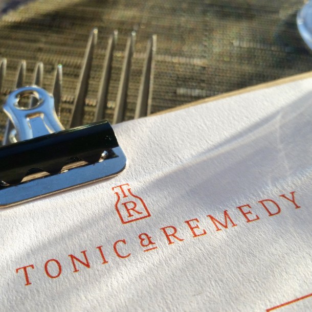 2. Tonic & Remedy - Menu