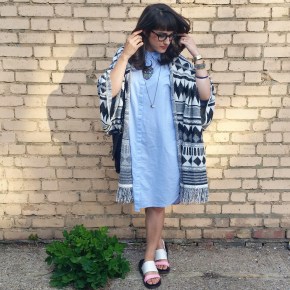What I wore: Monki Chambray Shirt&nbsp;Dress