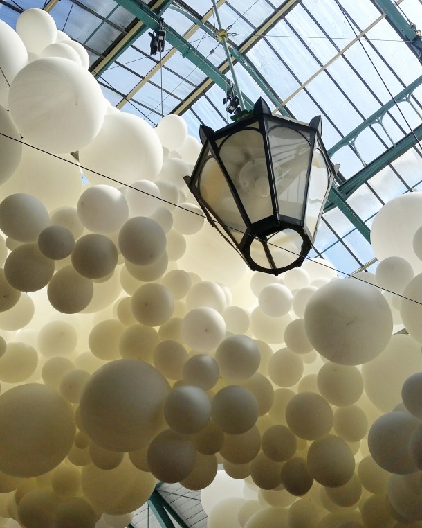 Charles Pétillon's Heartbeat featuring 100,000 balloons at Covent Garden, London 6