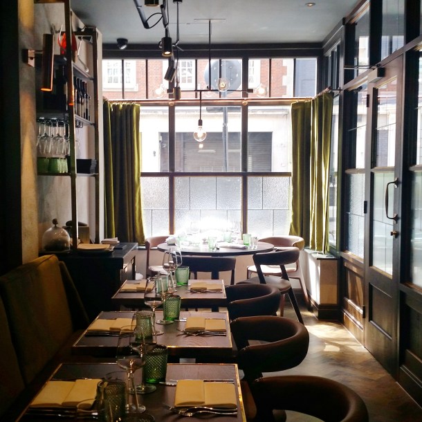 Review - lunch at Sackvilles Mayfair 3