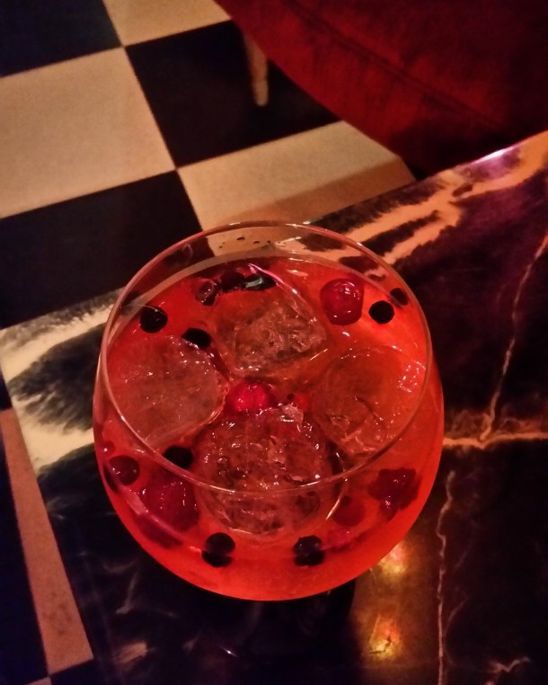 20 Gin and tonic with red fruits at Picnic Bar