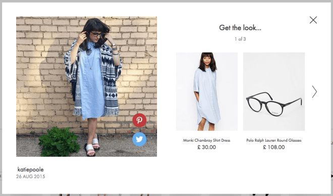 Spotted on ASOS #AsSeenOnMe, 26 August 2015