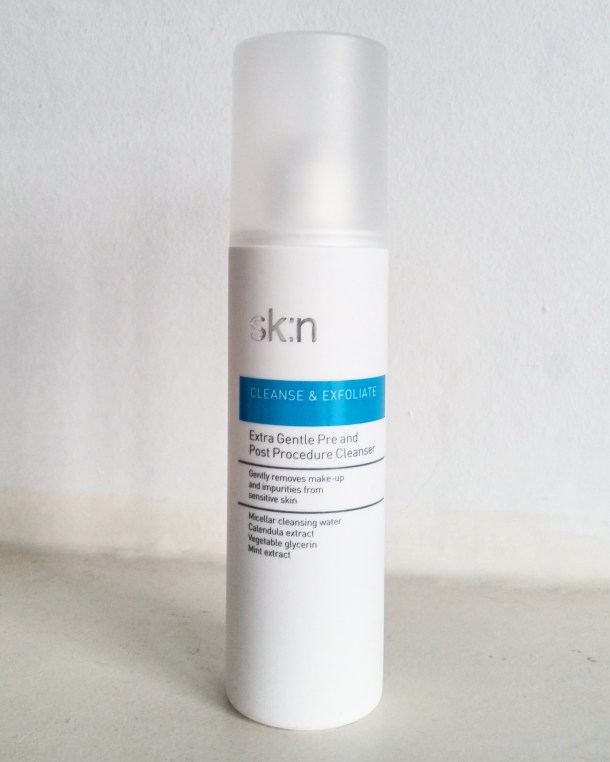 Call Me Katie - SKIN The Nation's Skin Clinic products for oily skin and spot prone skin review - 6 Extra Gentle Pre and Post Procedure Cleanser