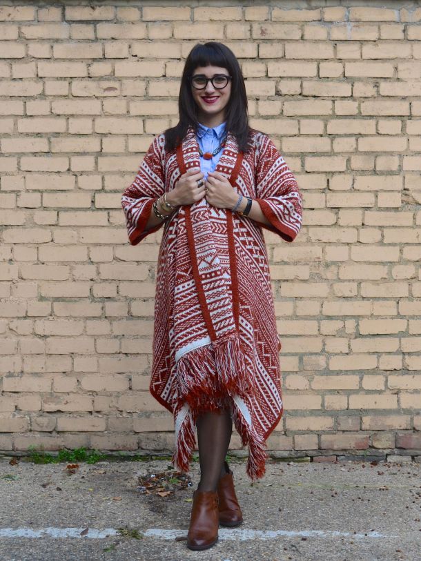 Call Me Katie - Monki Chambray Shirt Dress Styled for Autumn-Winter 2015 - 02