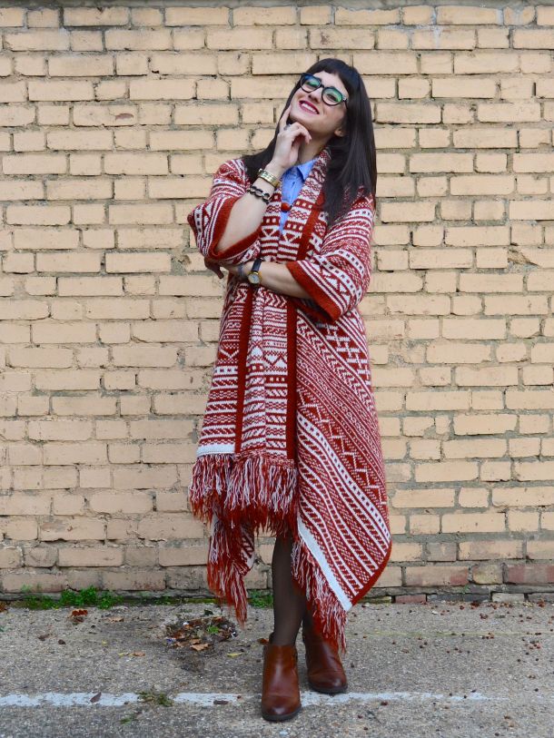 Call Me Katie - Monki Chambray Shirt Dress Styled for Autumn-Winter 2015 - 03