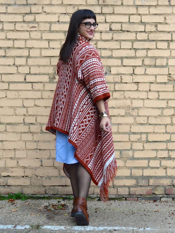 Call Me Katie - Monki Chambray Shirt Dress Styled for Autumn-Winter 2015 - 07