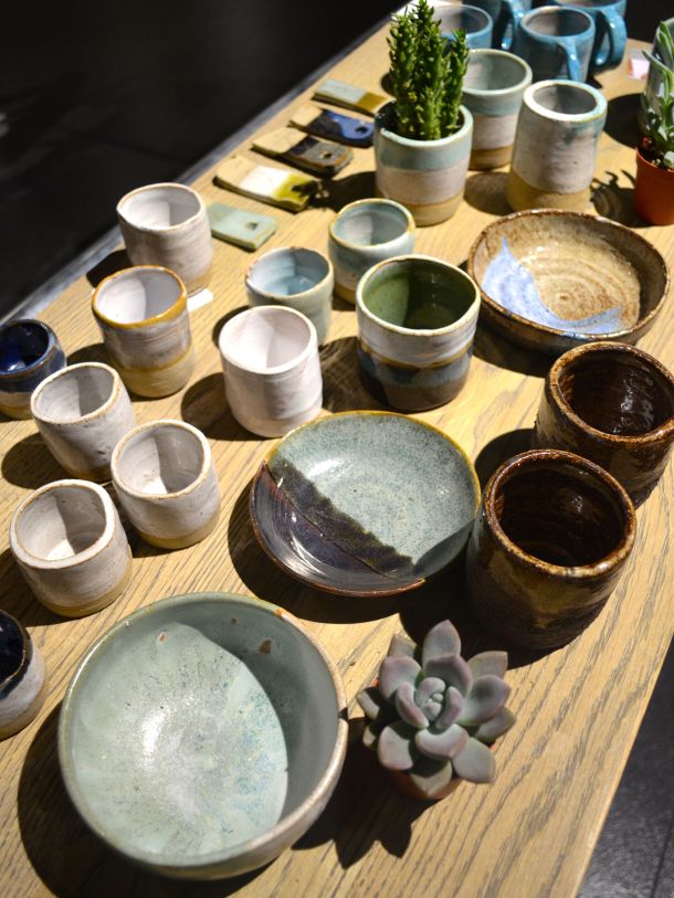 Call Me Katie - Christmas Makers Market at East Village E20 - Blue Guy Pottery - 15