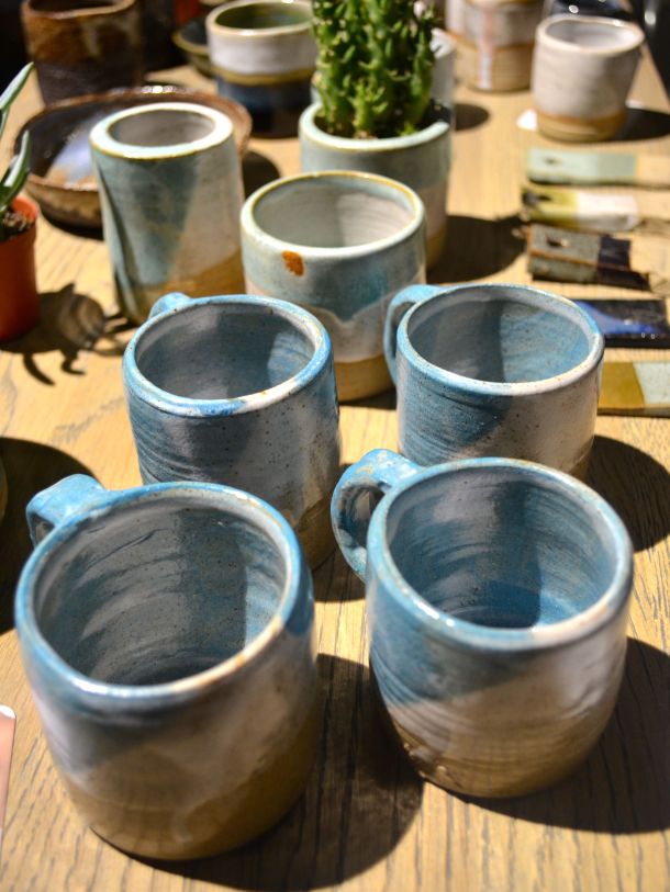 Call Me Katie - Christmas Makers Market at East Village E20 - Blue Guy Pottery - 17