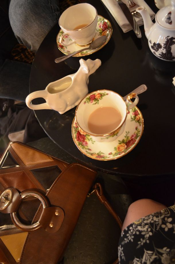 Call Me Katie - Breakfast in the Parlour at London's Sketch with poached eggs, sausages, tea, toast and more. Also great for brunch in London. - 06