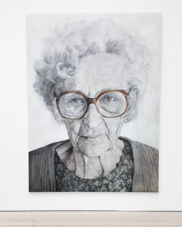 Call Me Katie - Champagne Life at Saatchi Gallery in London, January to March 2016, artwork is jubica by Jelena Bulajic