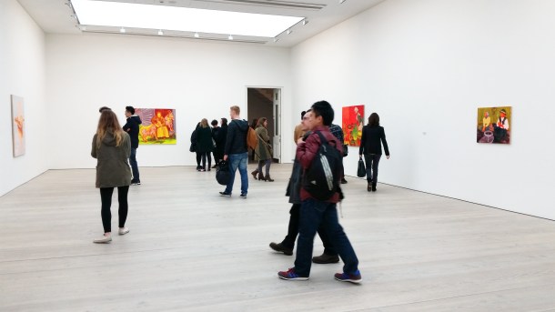 Call Me Katie - Champagne Life at Saatchi Gallery in London, January to March 2016, artworks by Sigrid Holmwood