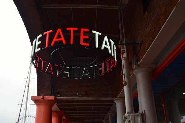 Call Me Katie - Exploring Liverpool, England, and seeing the Philharmonic Dining Rooms, Anglican Church with Tracey Emin's neon, Tate, Chinatown and the Beatles' luggage - 01