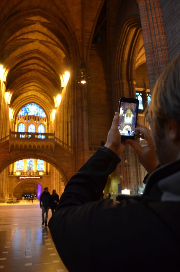 Call Me Katie - Exploring Liverpool, England, and seeing the Philharmonic Dining Rooms, Anglican Church with Tracey Emin's neon, Tate, Chinatown and the Beatles' luggage - 18