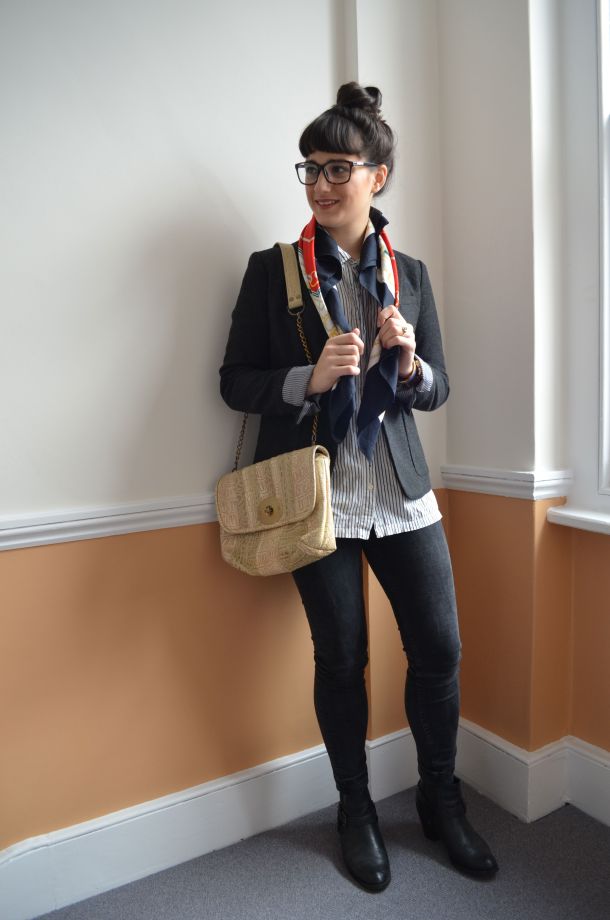 Call Me Katie - how to wear a blazer for spring that works for day to night - 05