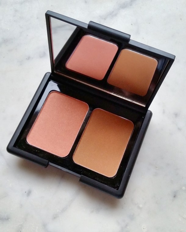 Call Me Katie - elf studio contouring blush and bronzing powder from CVS, closeup of the colours