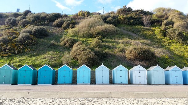 Call Me Katie - Bournemouth - Blue Beach Huts, landscape