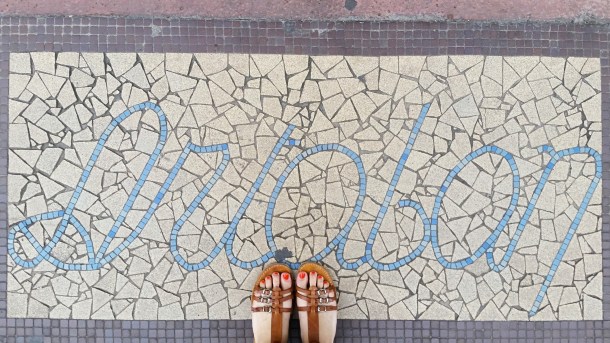 Call Me Katie - Magnum Cannes - cute tiling in the town