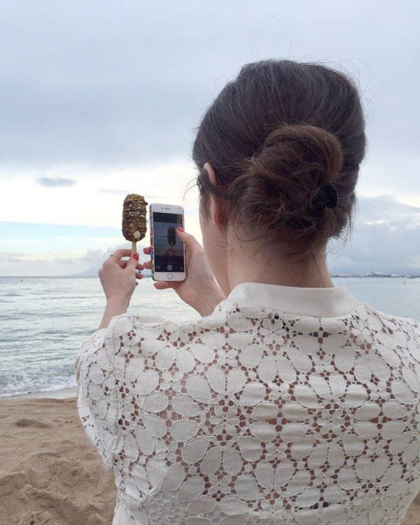 Call Me Katie - Magnum Cannes - taking photos of Magnums