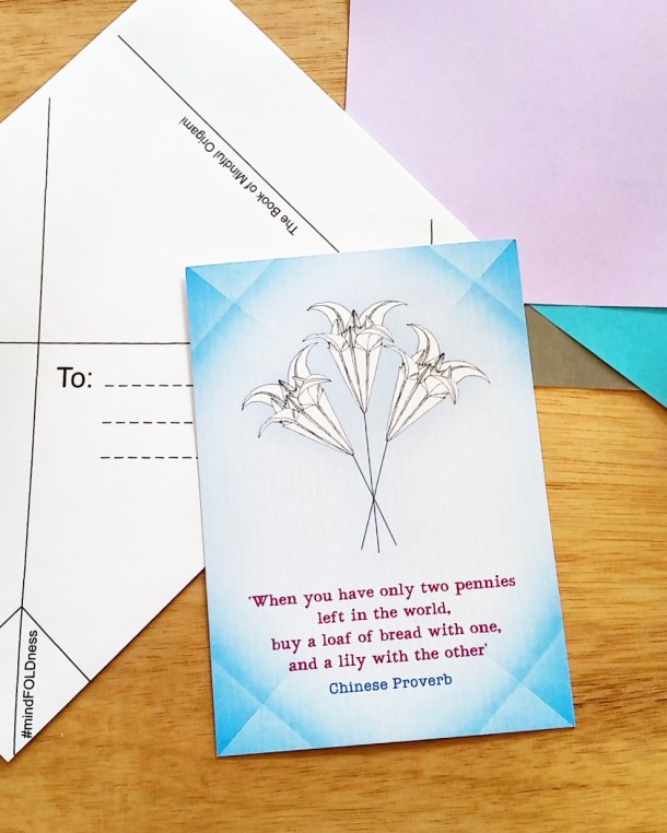 Call Me Katie - Viking Arty Party origami workshop 1