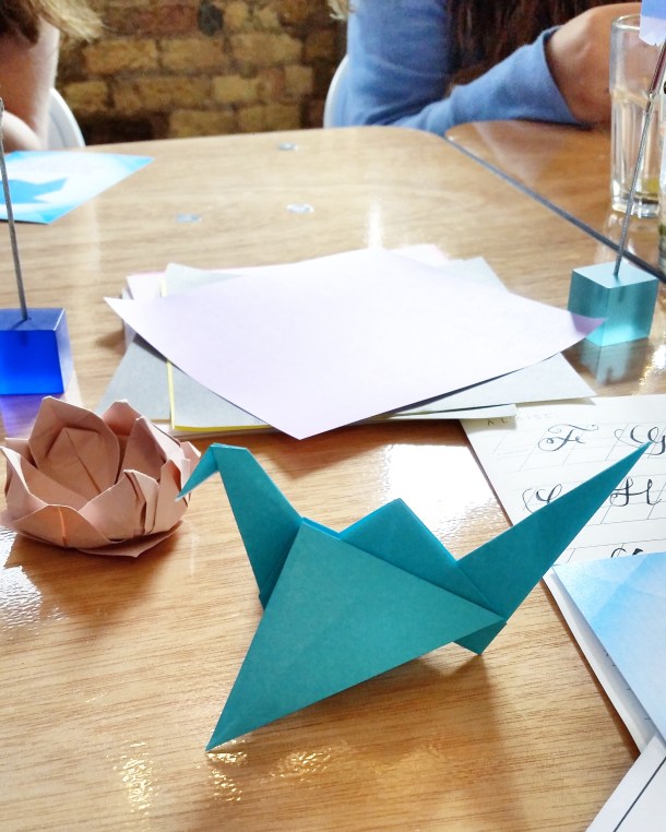 Call Me Katie - Viking Arty Party origami workshop 6