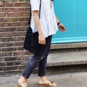 What I wore: smock&nbsp;top